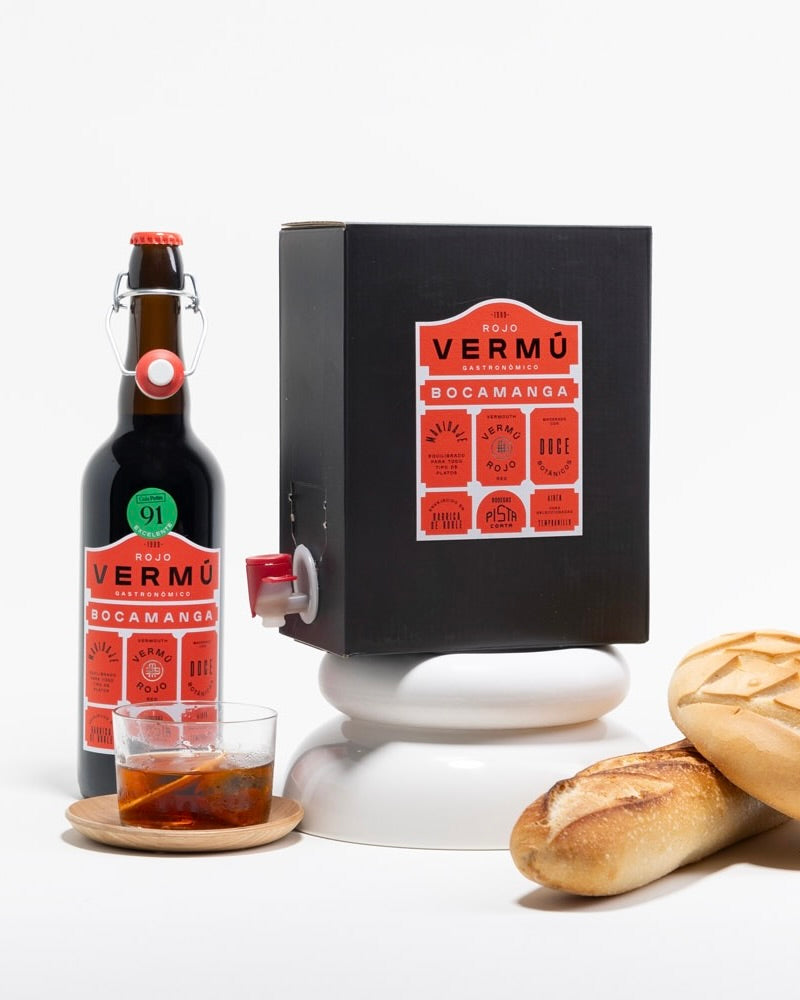 BIB Vermú Bocamanga Rojo 3L + Botella 75cl