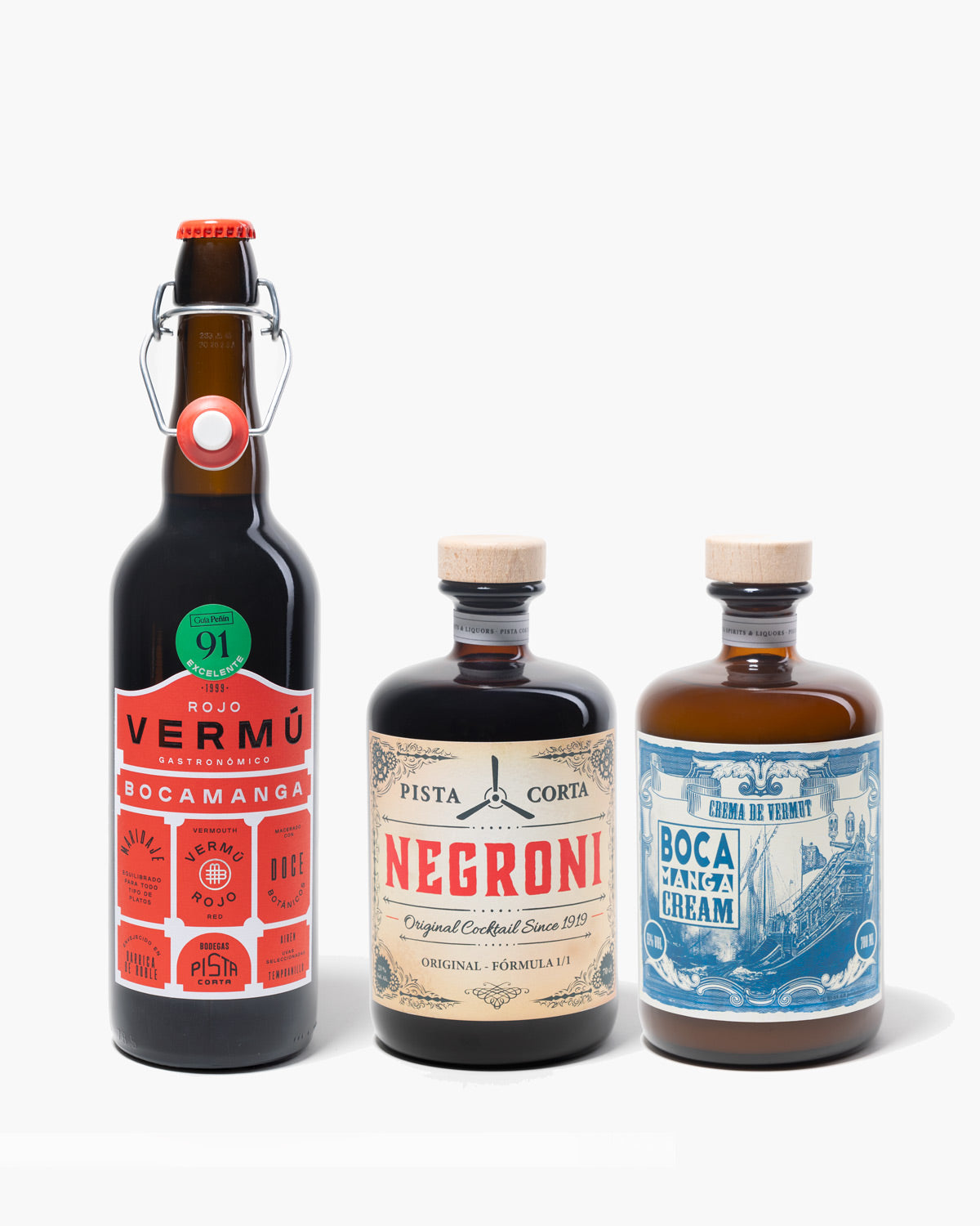 Discovery Pack I Love Vermú — Crema + Negroni + Vermú Rojo 75cl